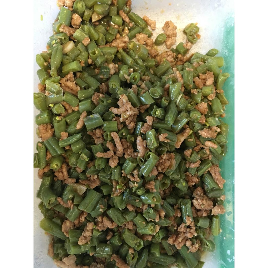 肉沫豆角下饭菜