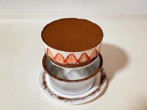 草莓酸奶慕斯蛋糕的做法 步骤20