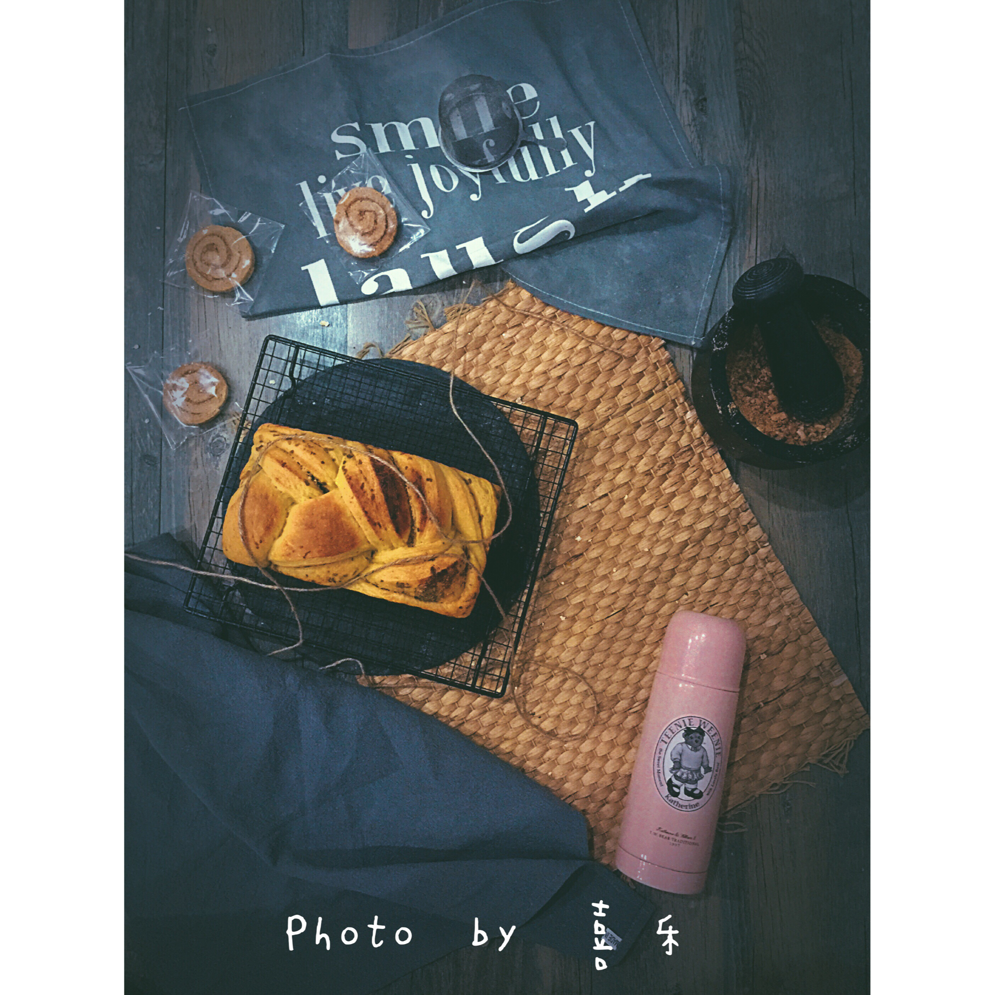 味增奶酪香葱面包