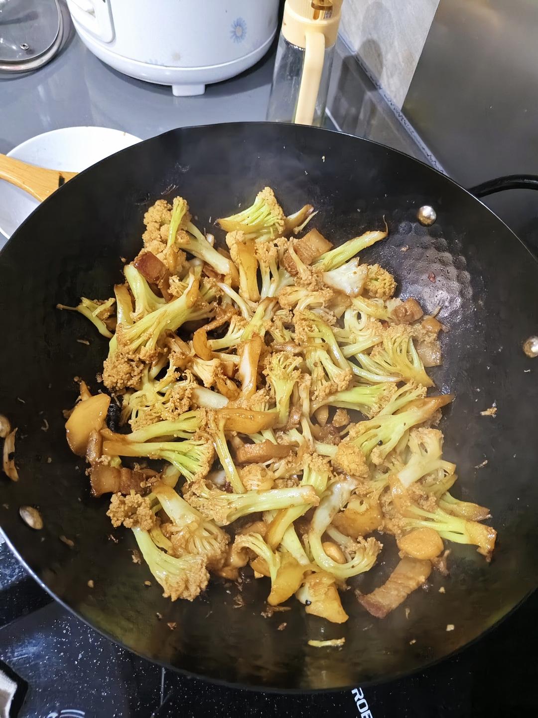 干锅有机花菜