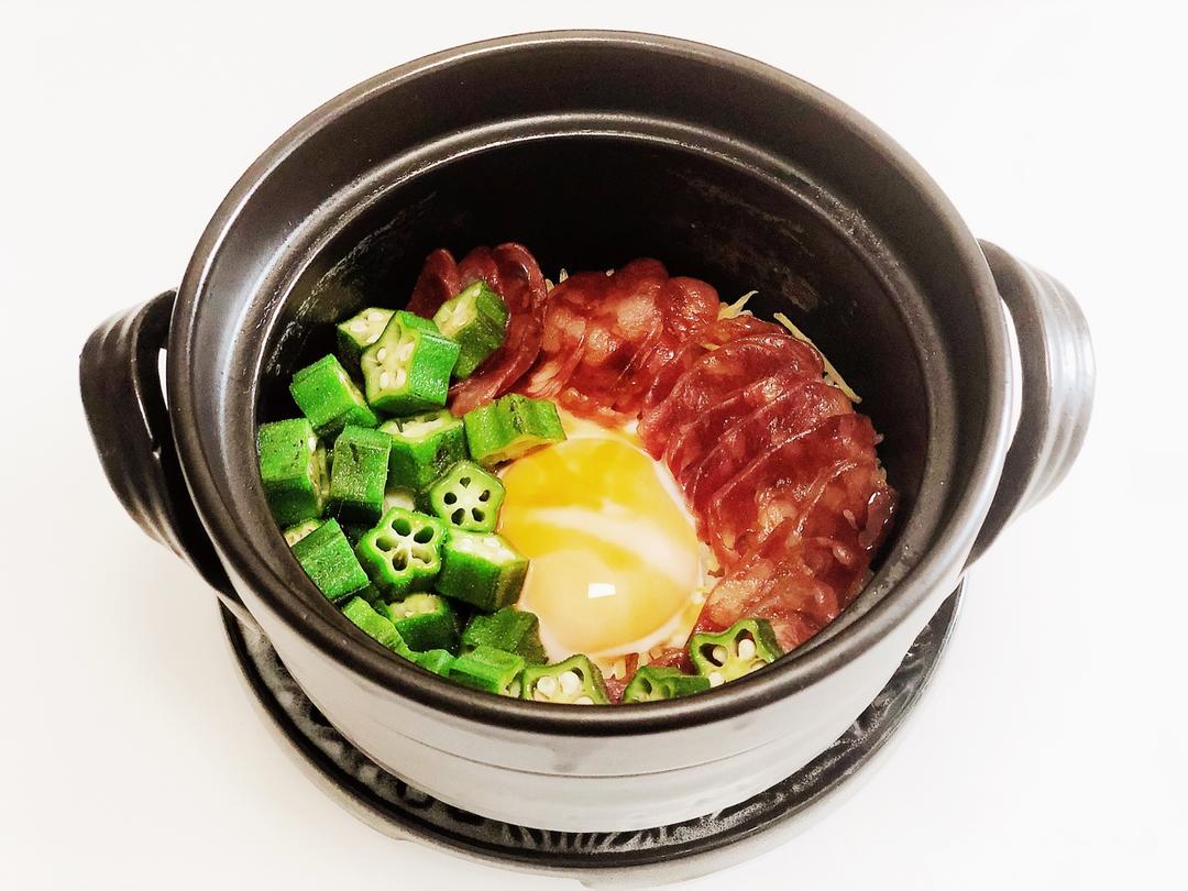 最爱腊味煲仔饭（一人食）（快手版）