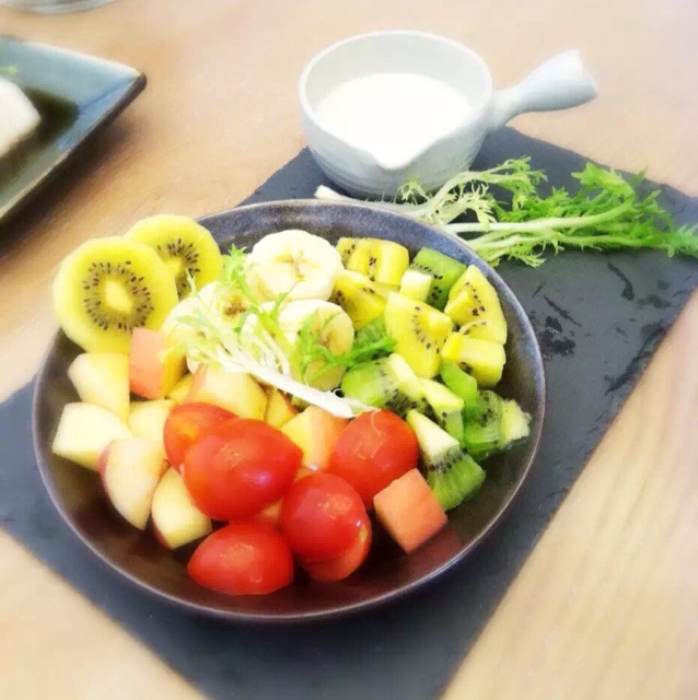 酸奶水果沙拉
