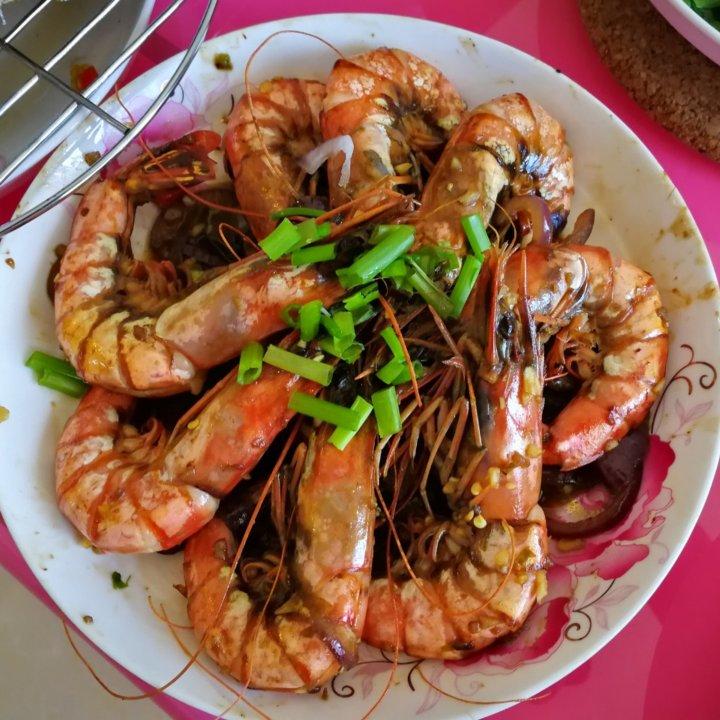 【山姆厨房】大蒜胡椒黑虎虾