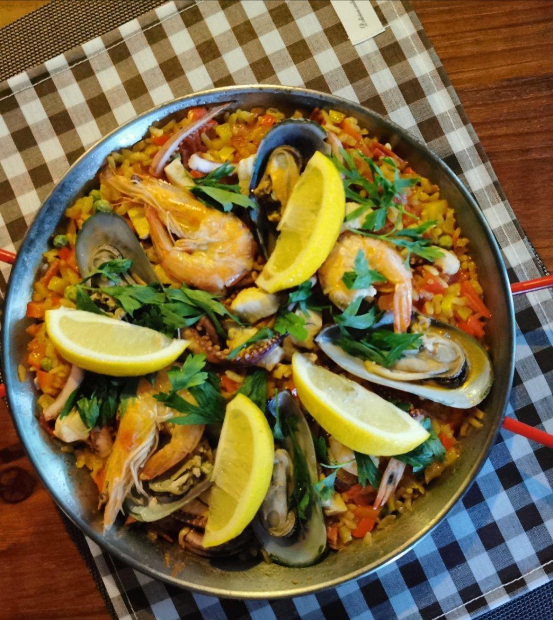 正宗paella 西班牙海鲜饭