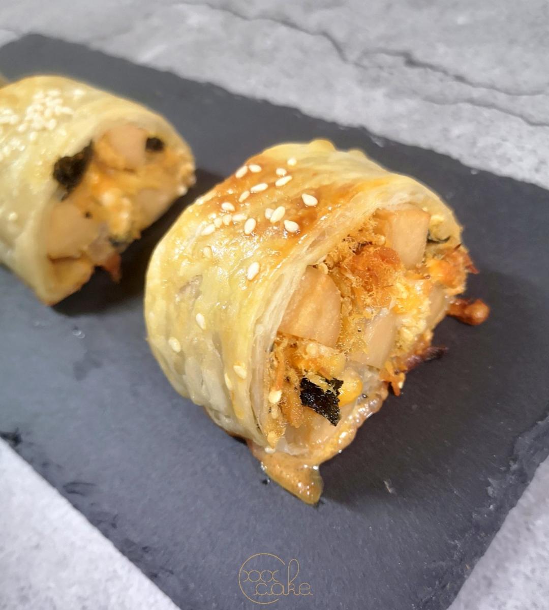 香酥火腿肉松卷