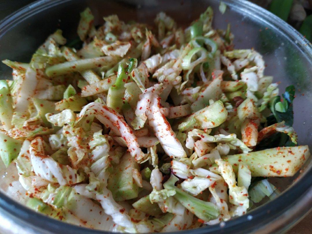 冰糖恋雪梨做的婆婆牌腌咸菜