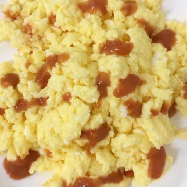 美式炒蛋 scrambled eggs