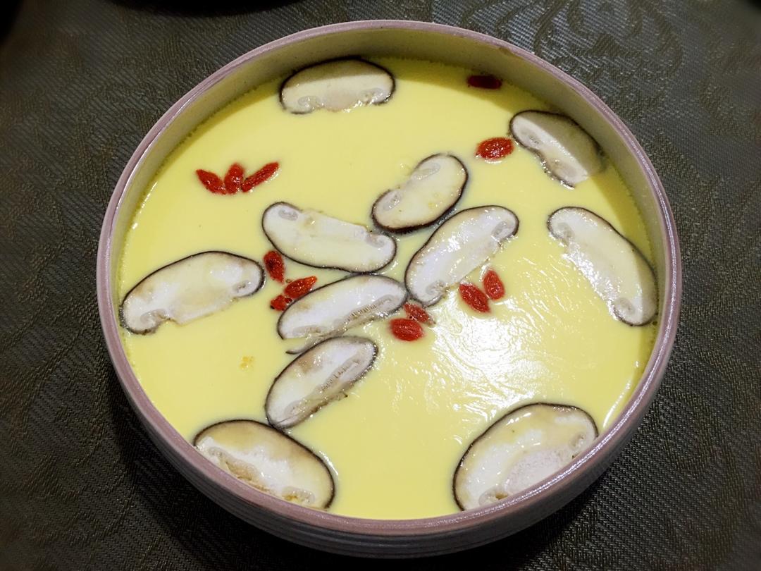 心向往之1做的日式香菇蒸蛋