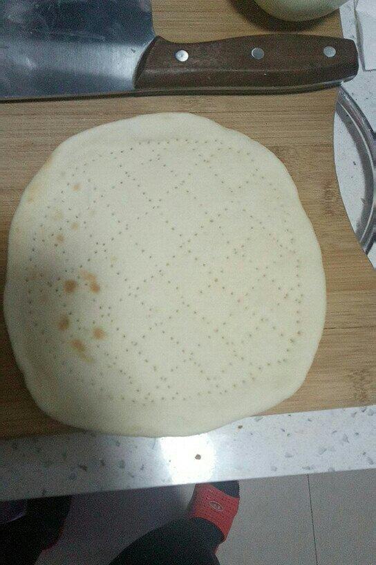 八寸披萨饼皮（四个）制作