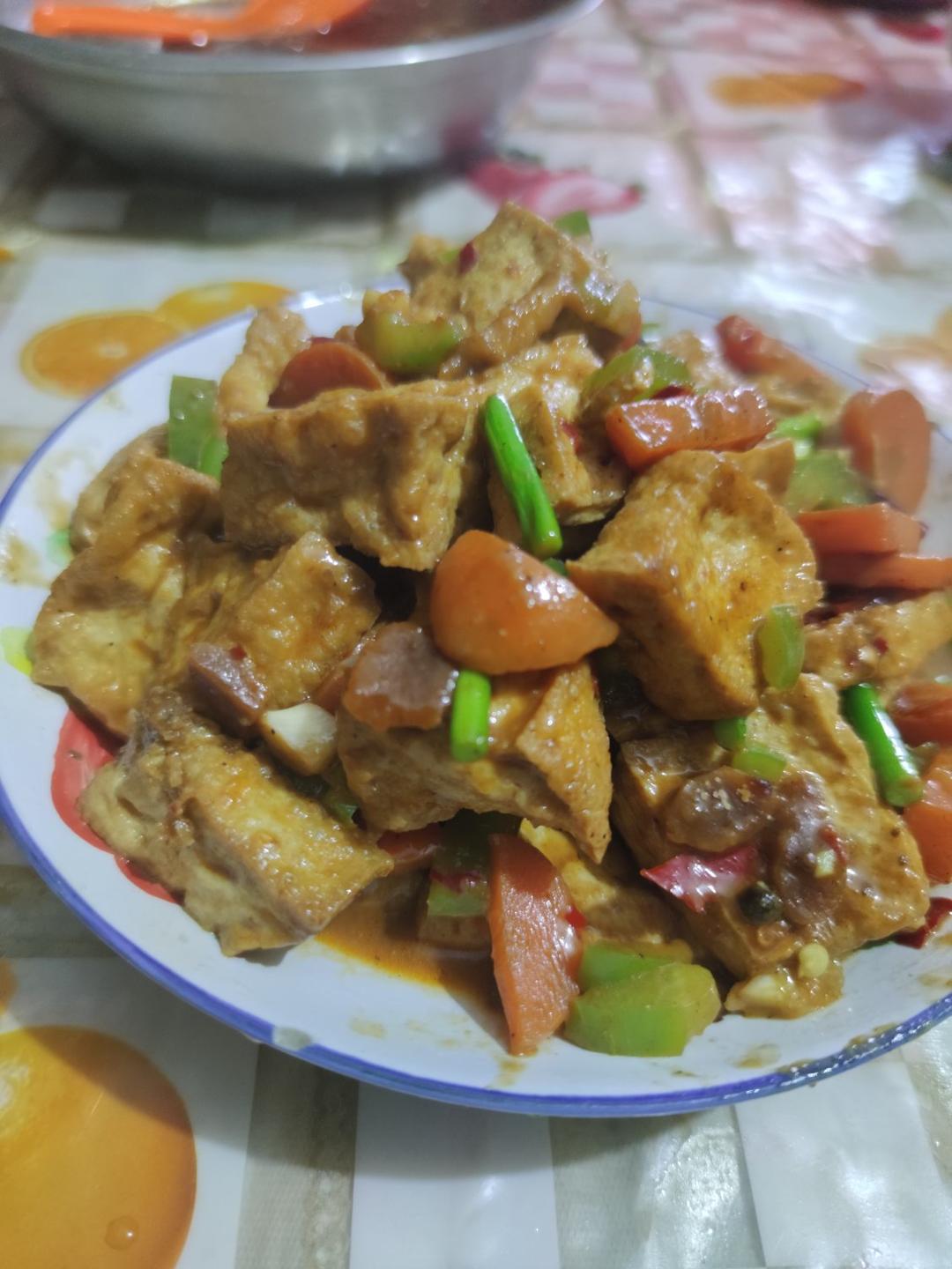 家常油豆腐