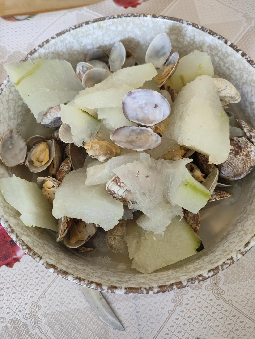 蛤蜊冬瓜汤～青岛小海鲜做法