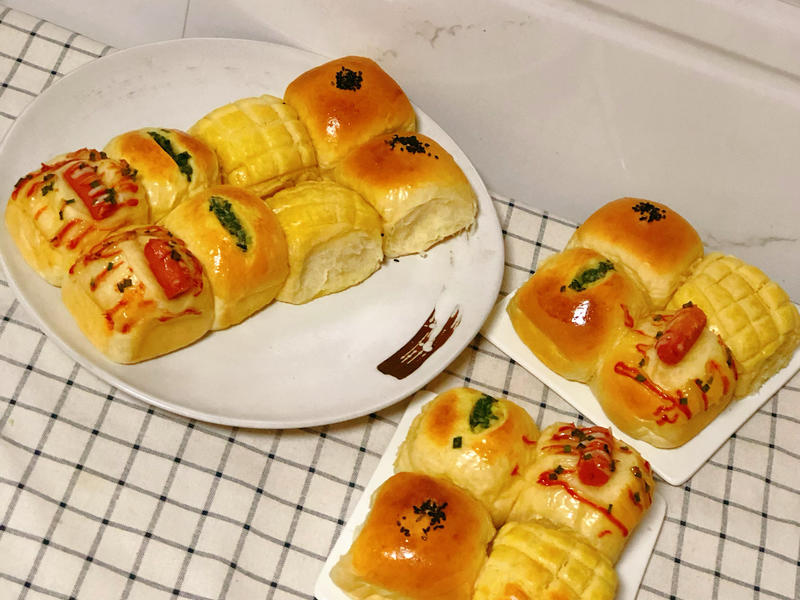 纯奶手撕吐司的做法 步骤1