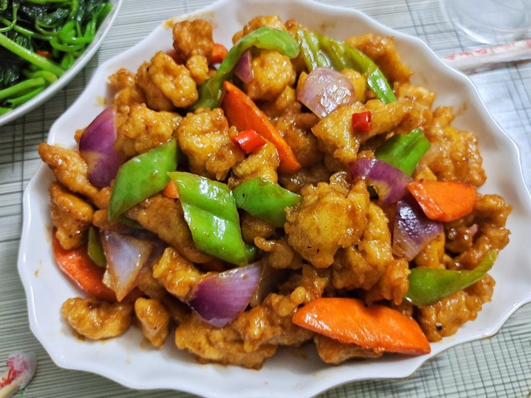 焦溜鸡胸块