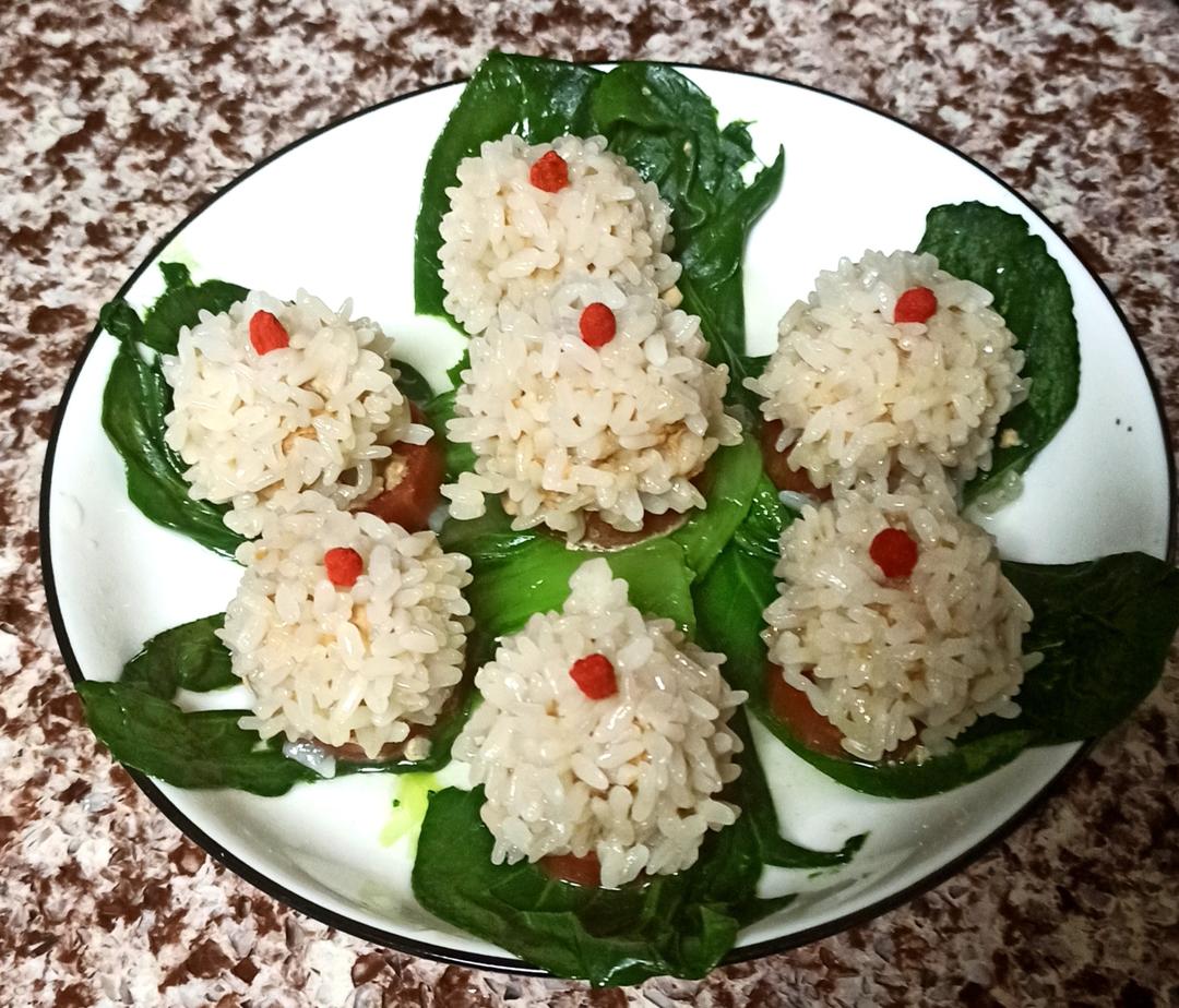 珍珠丸子（高颜值的简单快手硬菜😁）