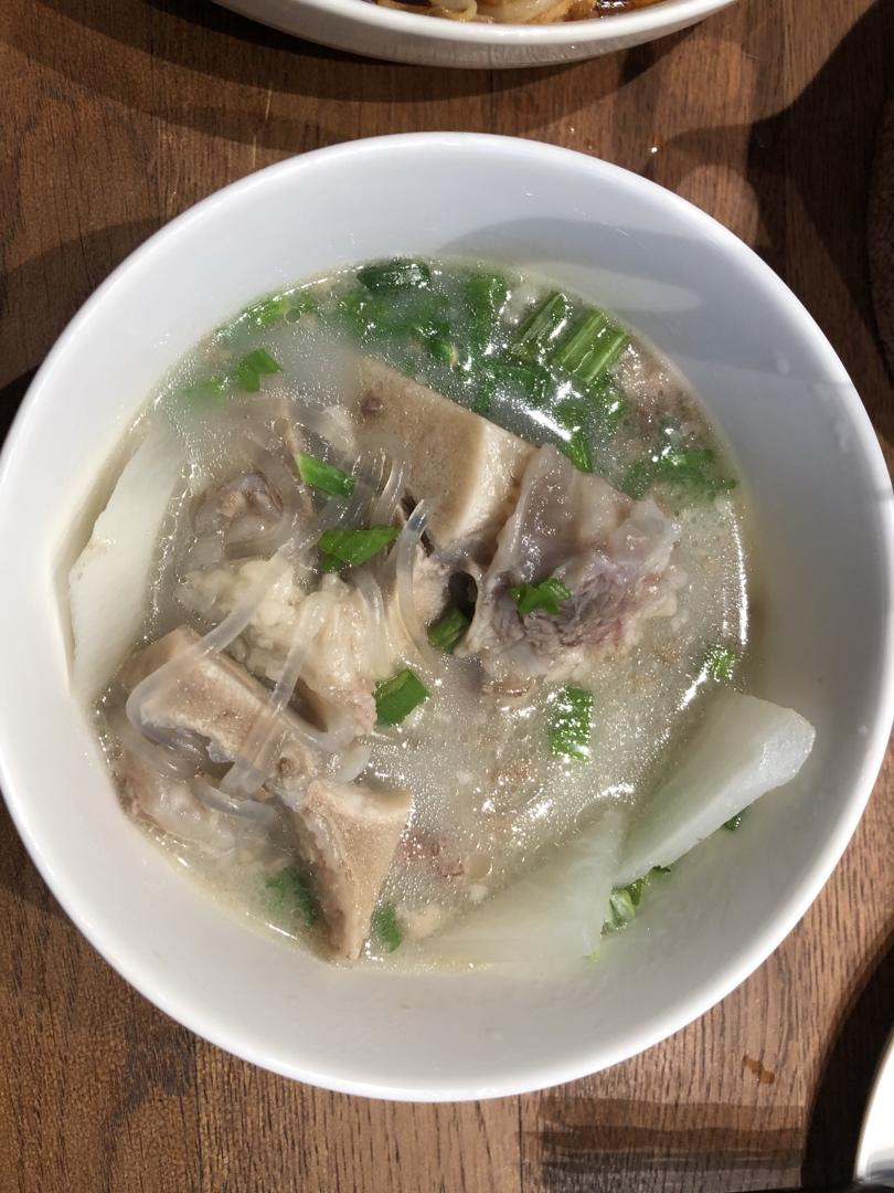韩式牛骨汤 Korean Beef Bone Soup