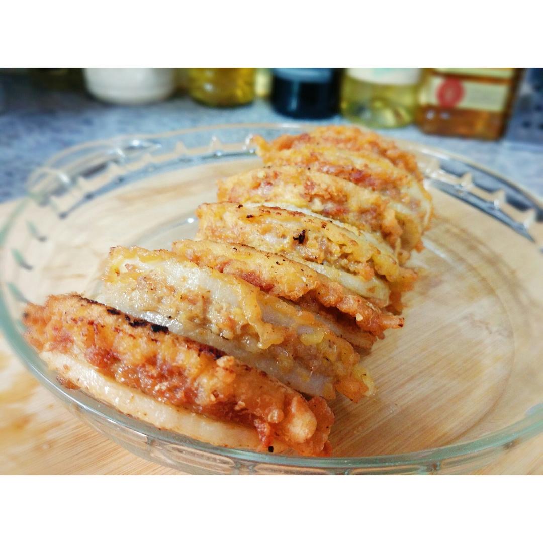 奶奶的肉馅藕夹