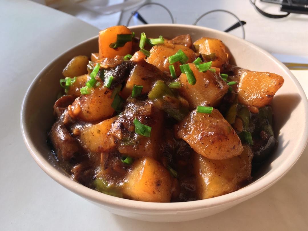 ㊙️香菇土豆肉沫拌饭❗️比外卖还好吃