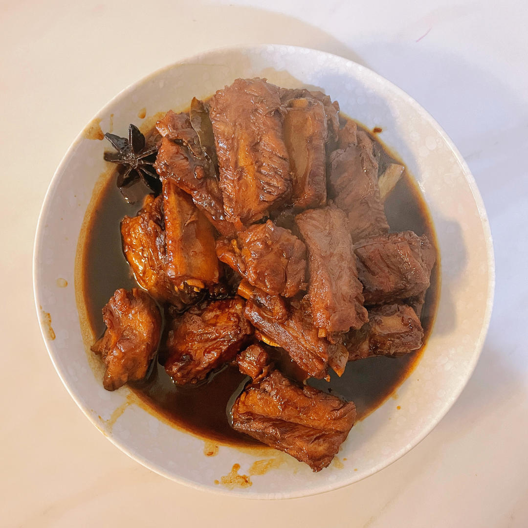 红烧排骨(高压锅、包含铸铁锅两种做法)