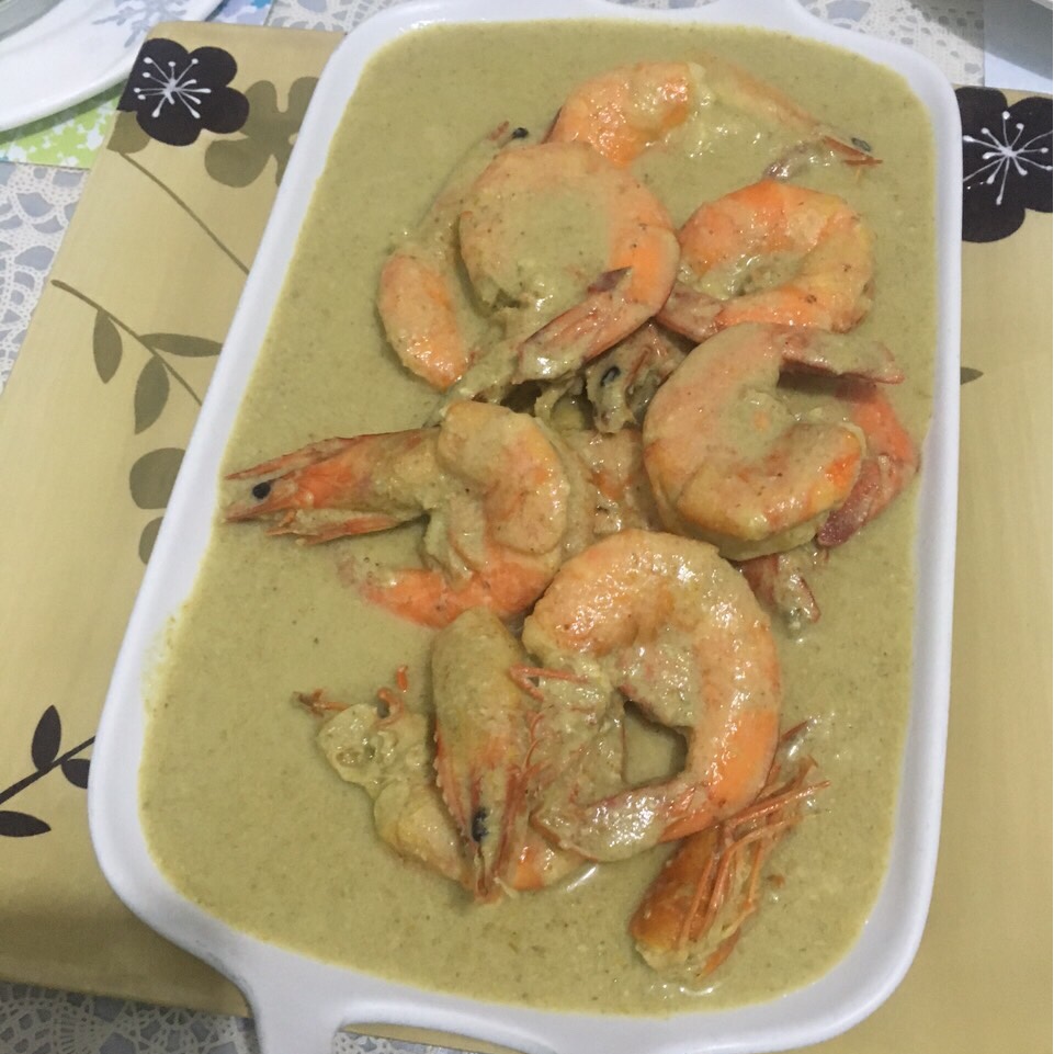 丁丁教你做－东南亚风，椰子咖喱虾