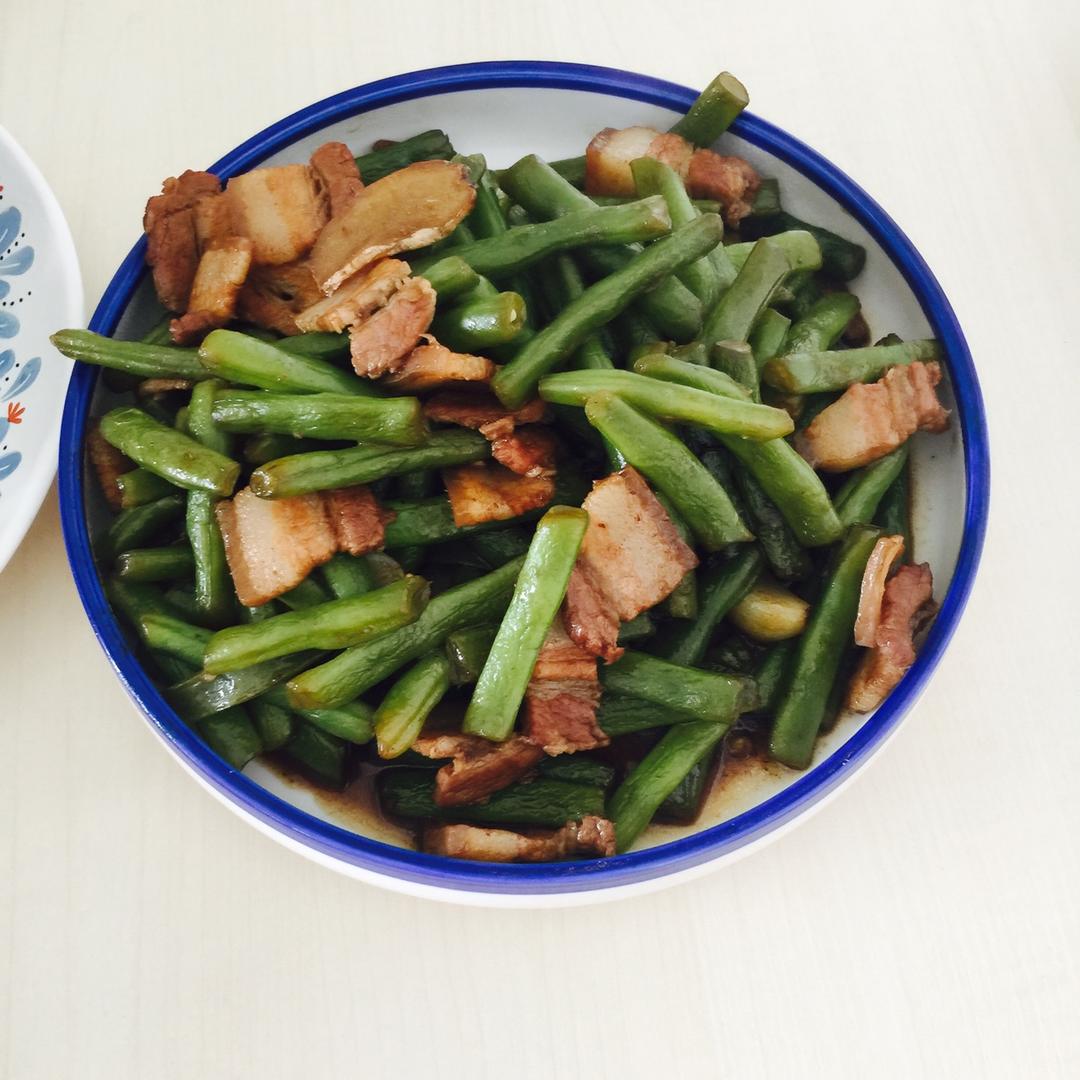 豆角烧肉