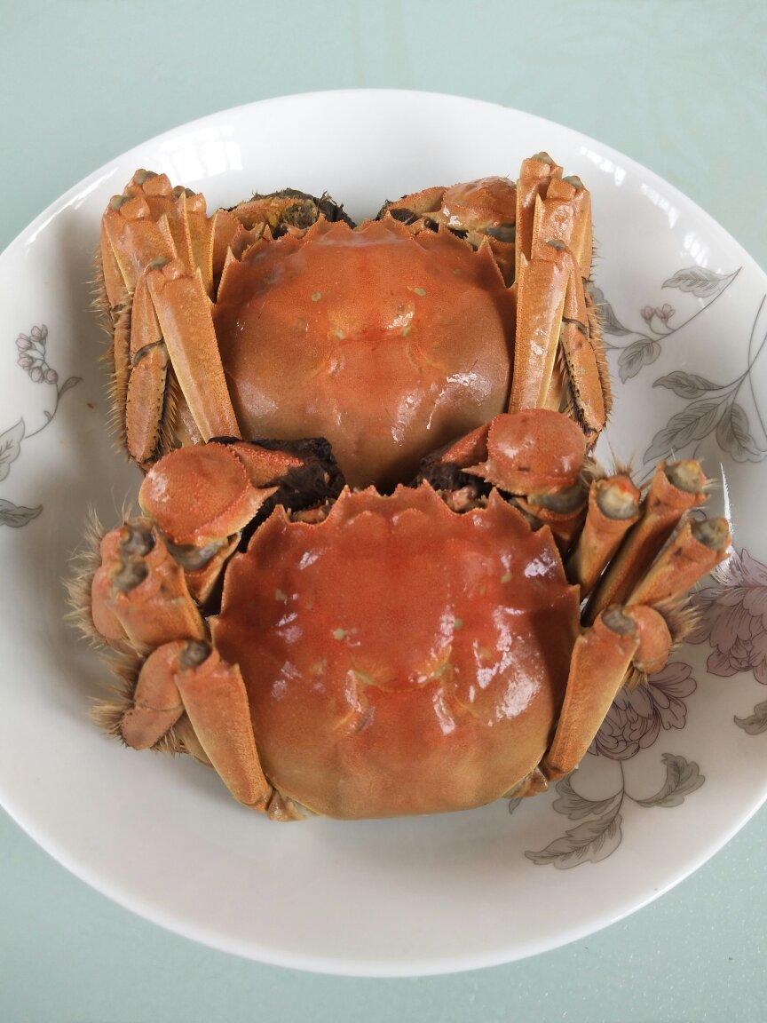 清蒸大闸蟹