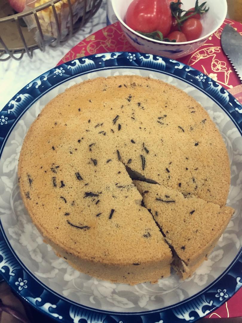 红茶戚风蛋糕