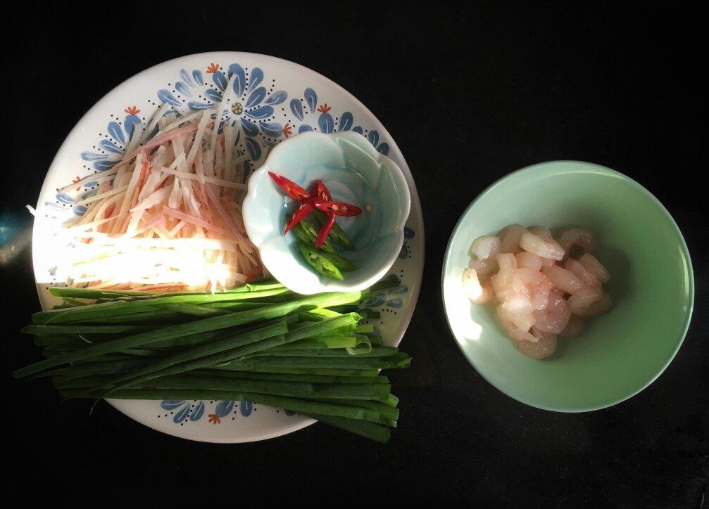 韩式海鲜葱饼