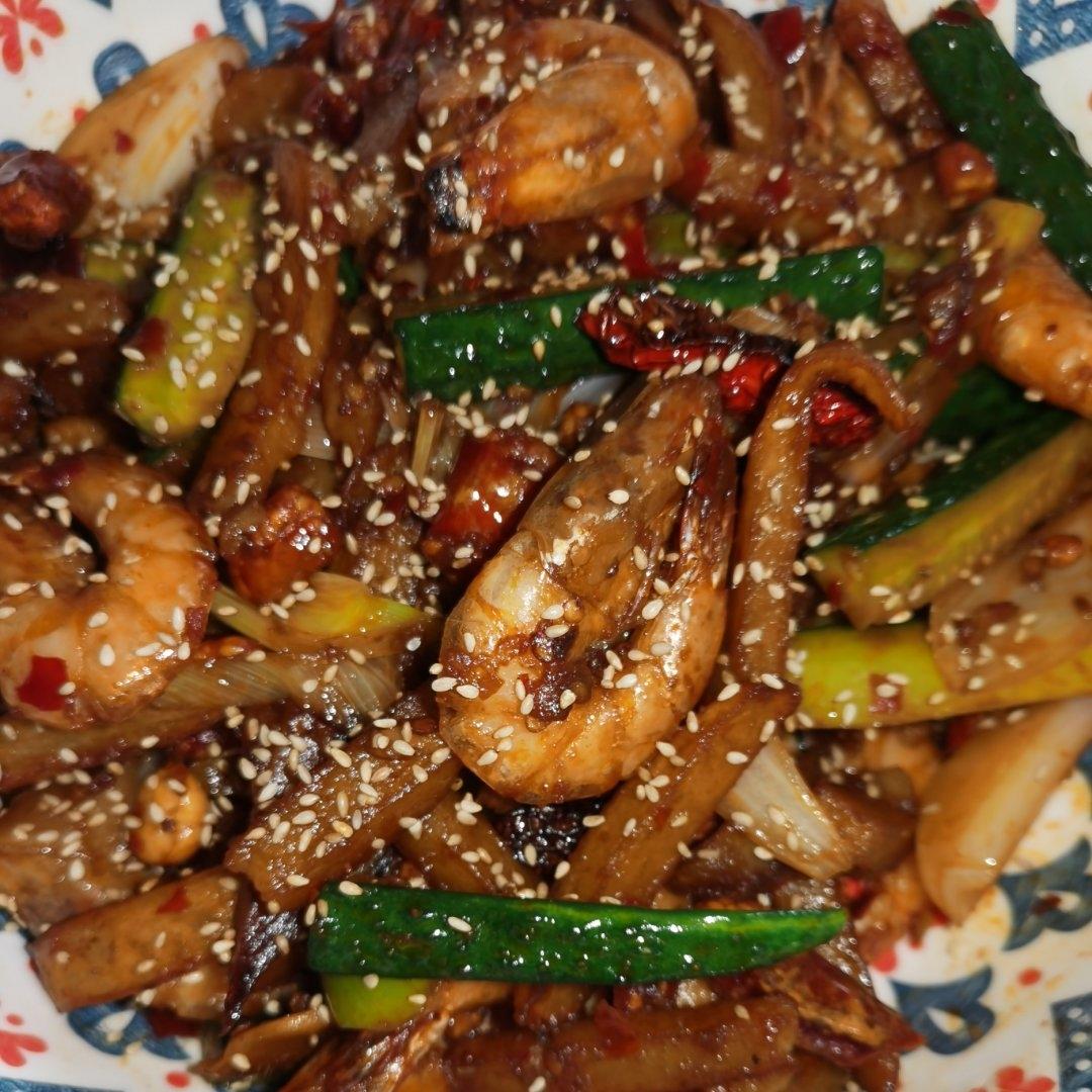 干锅香辣虾
