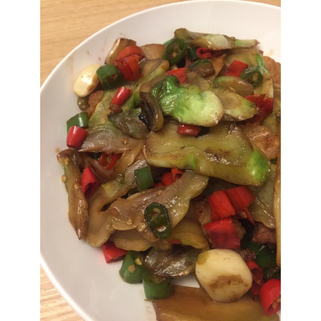 竹熏腊肉干锅儿菜【食材包操作说明】