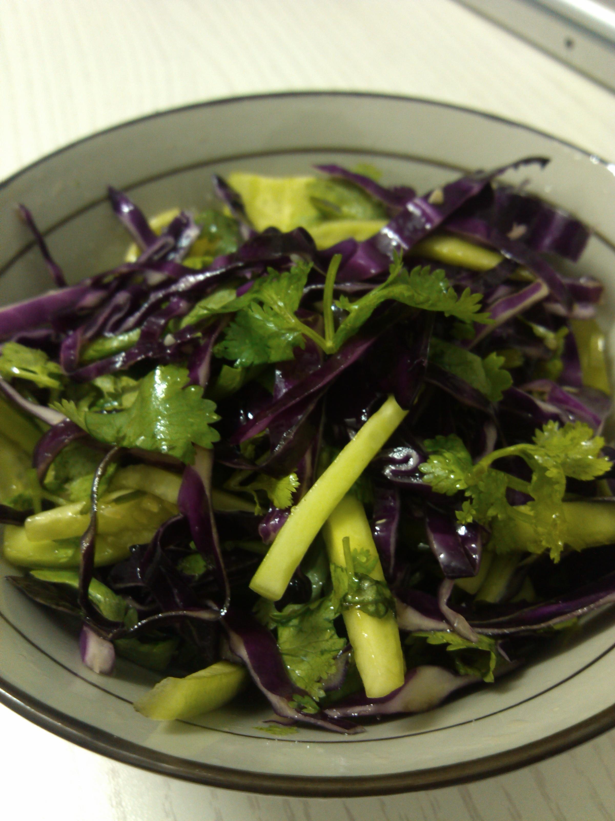 凉拌紫椰菜