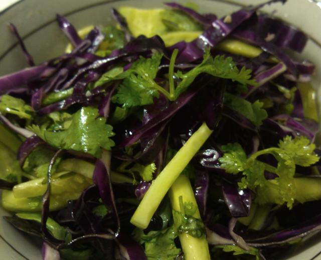 凉拌紫椰菜