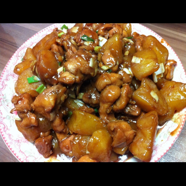 鸡块烧土豆