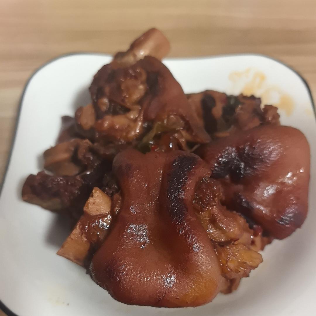 空气炸锅烤猪蹄