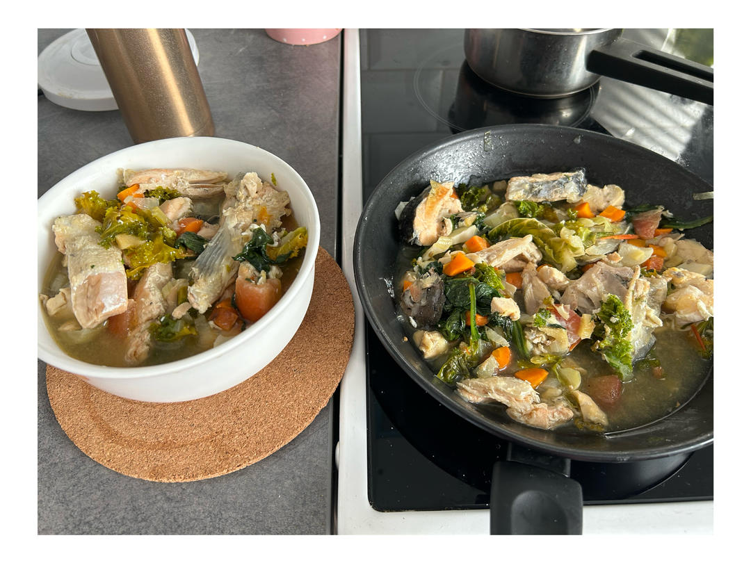 三文鱼头豆腐汤
