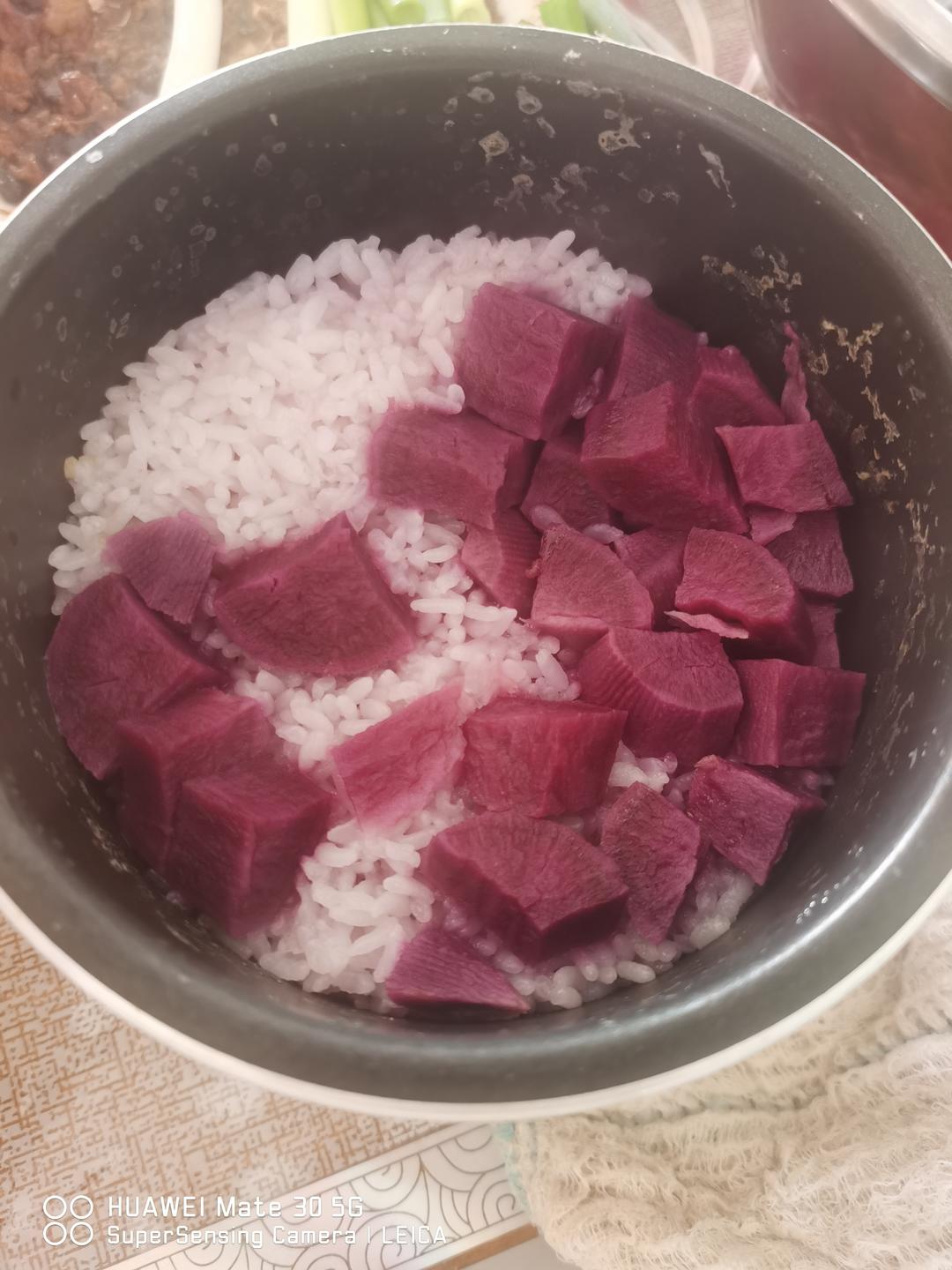紫薯饭