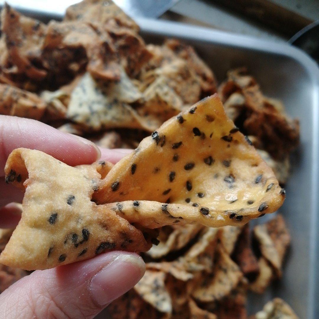 球球826做的过年小食炸小果(焦叶)