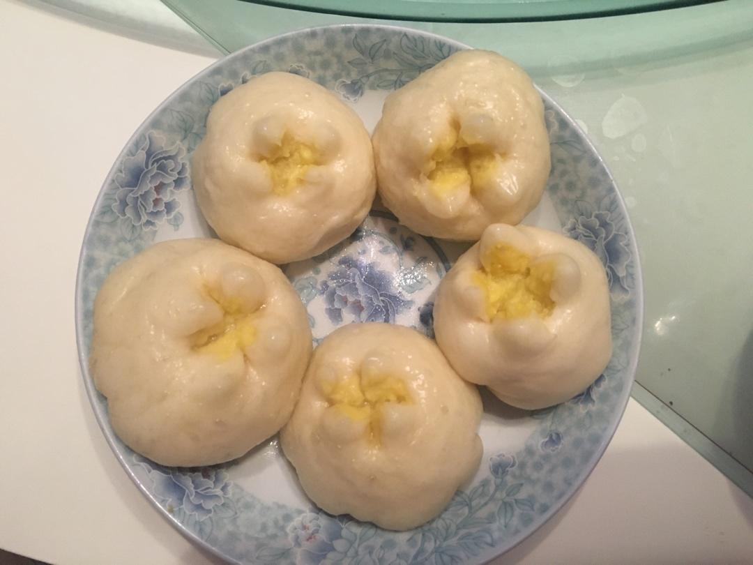 奶黄馅儿和奶黄包