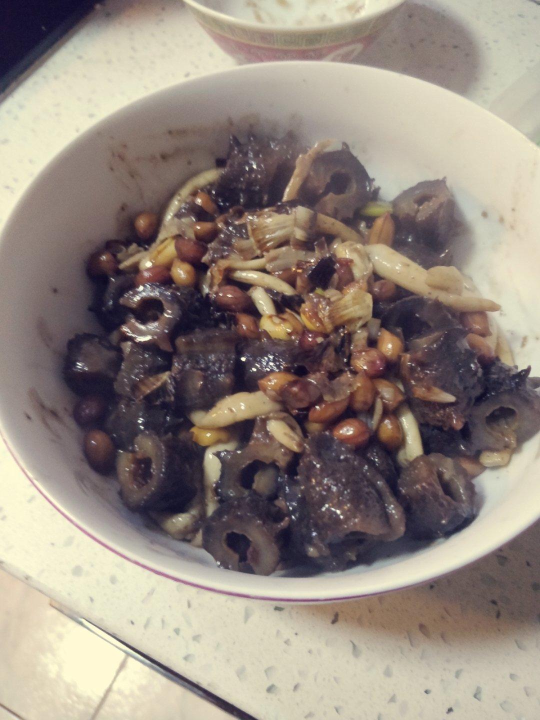 杏鲍菇炒海参