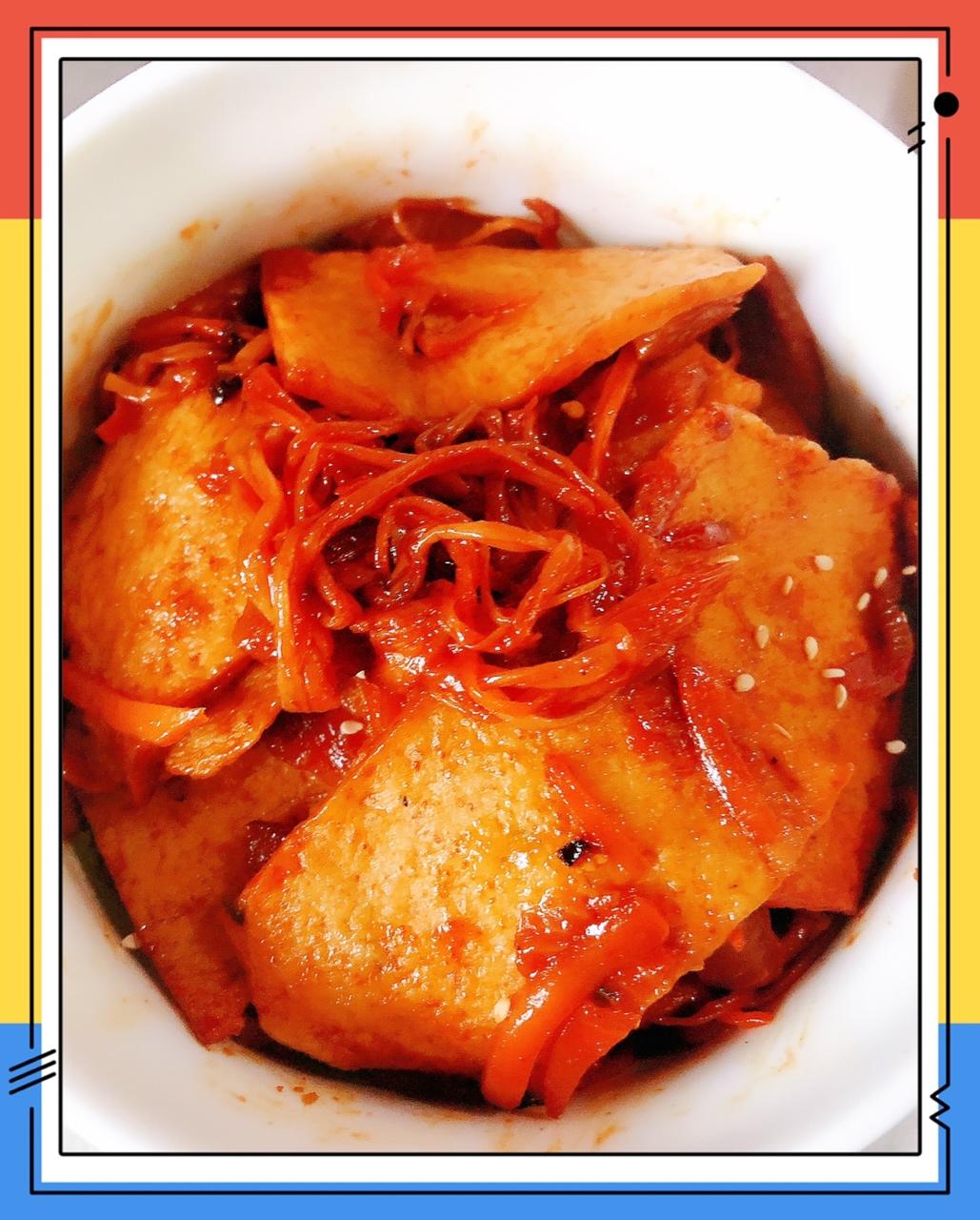 【韩国辣炒鱼饼图片】shadow_june_下厨房