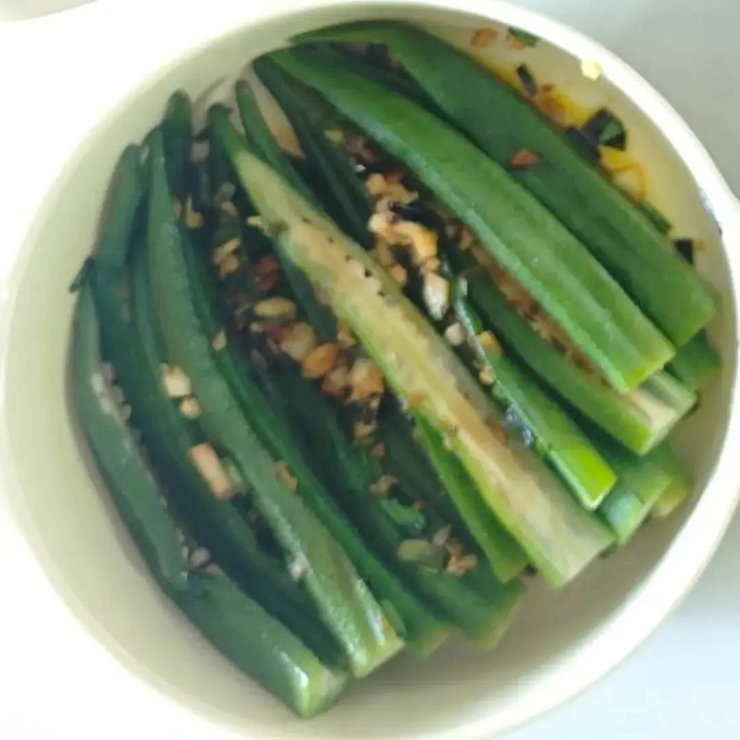 蒜蓉秋葵