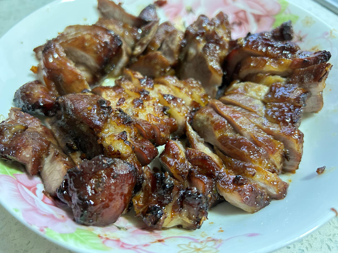 不用叉烧酱不用南乳汁不用红曲粉的叉烧肉