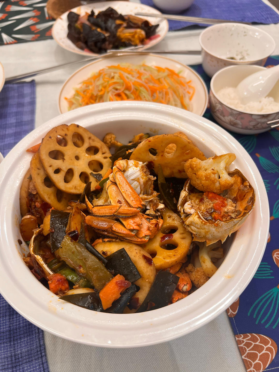 香辣大闸蟹
