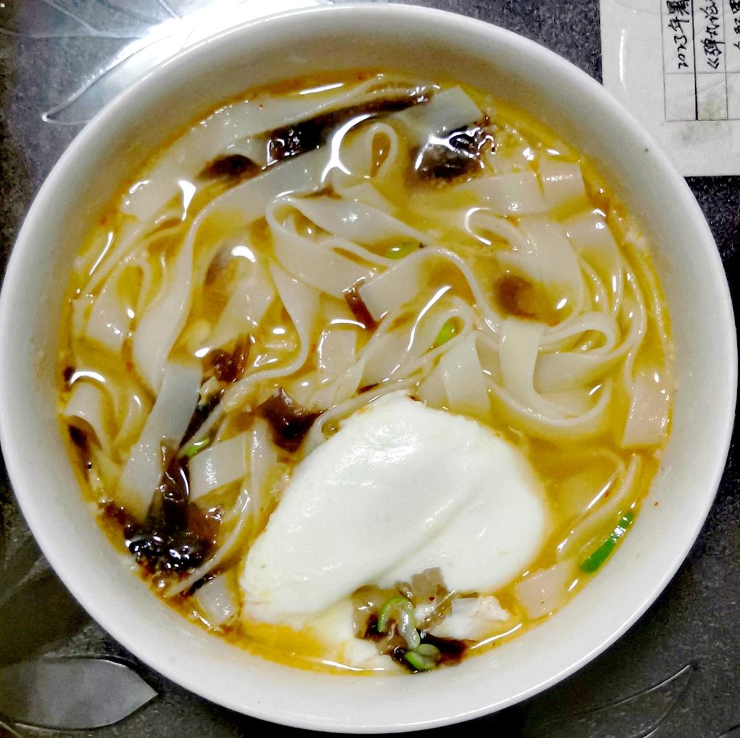 快手早餐之元气清汤面