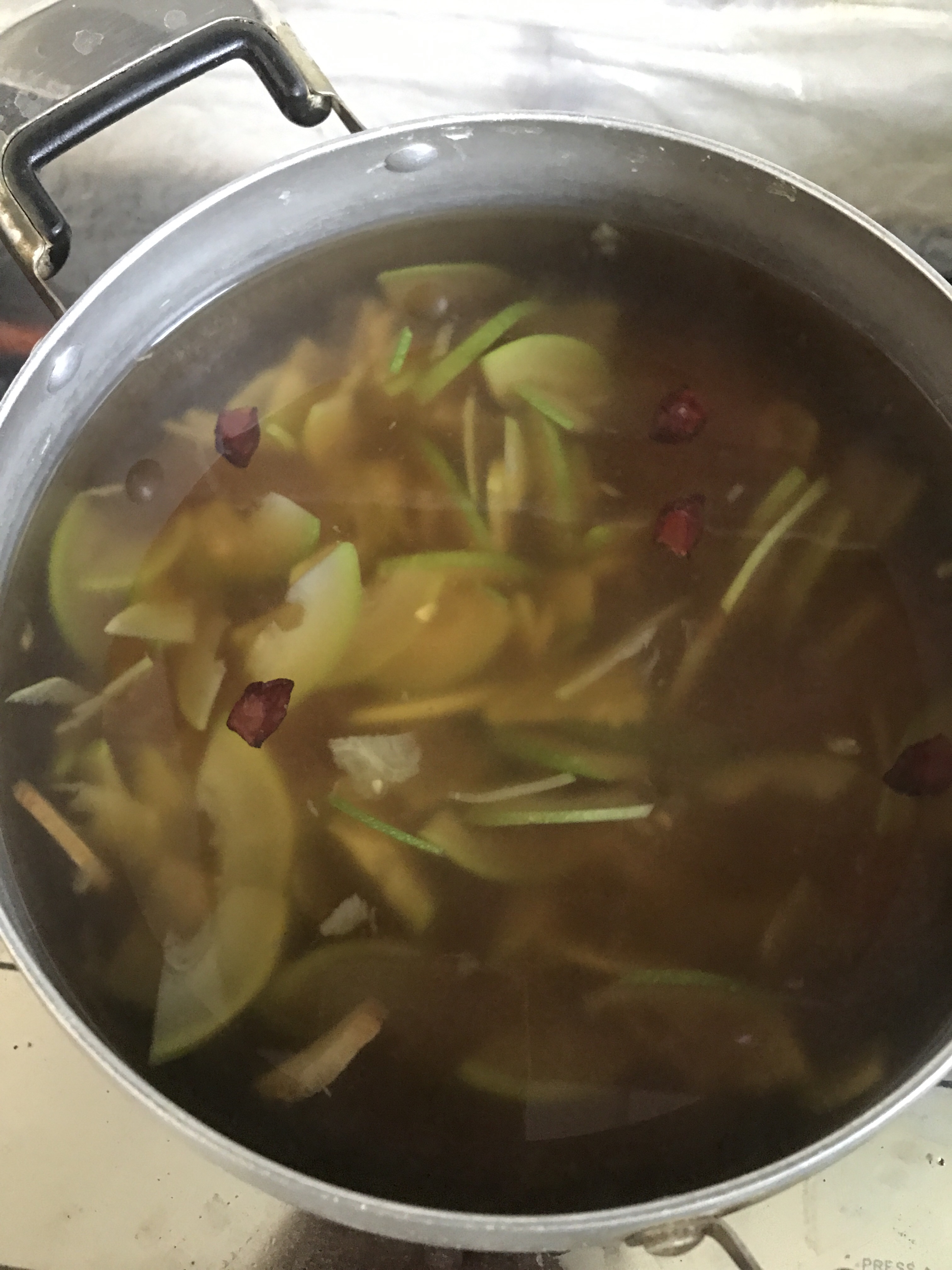 西葫芦咯吱汤的做法 步骤4