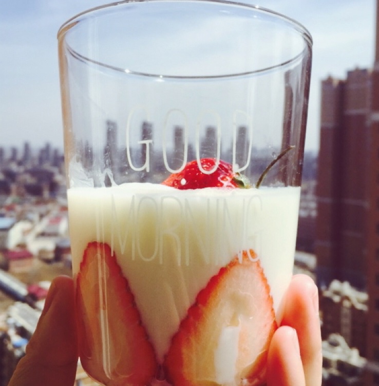 有些「杯壁」的酸奶们