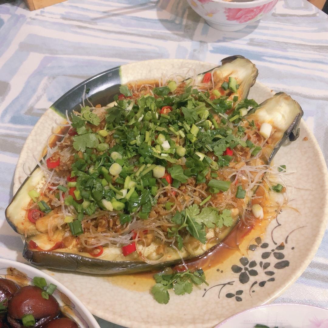 烤箱菜走起--蒜蓉烤茄子