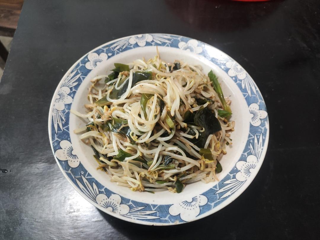 爆炒绿豆芽
