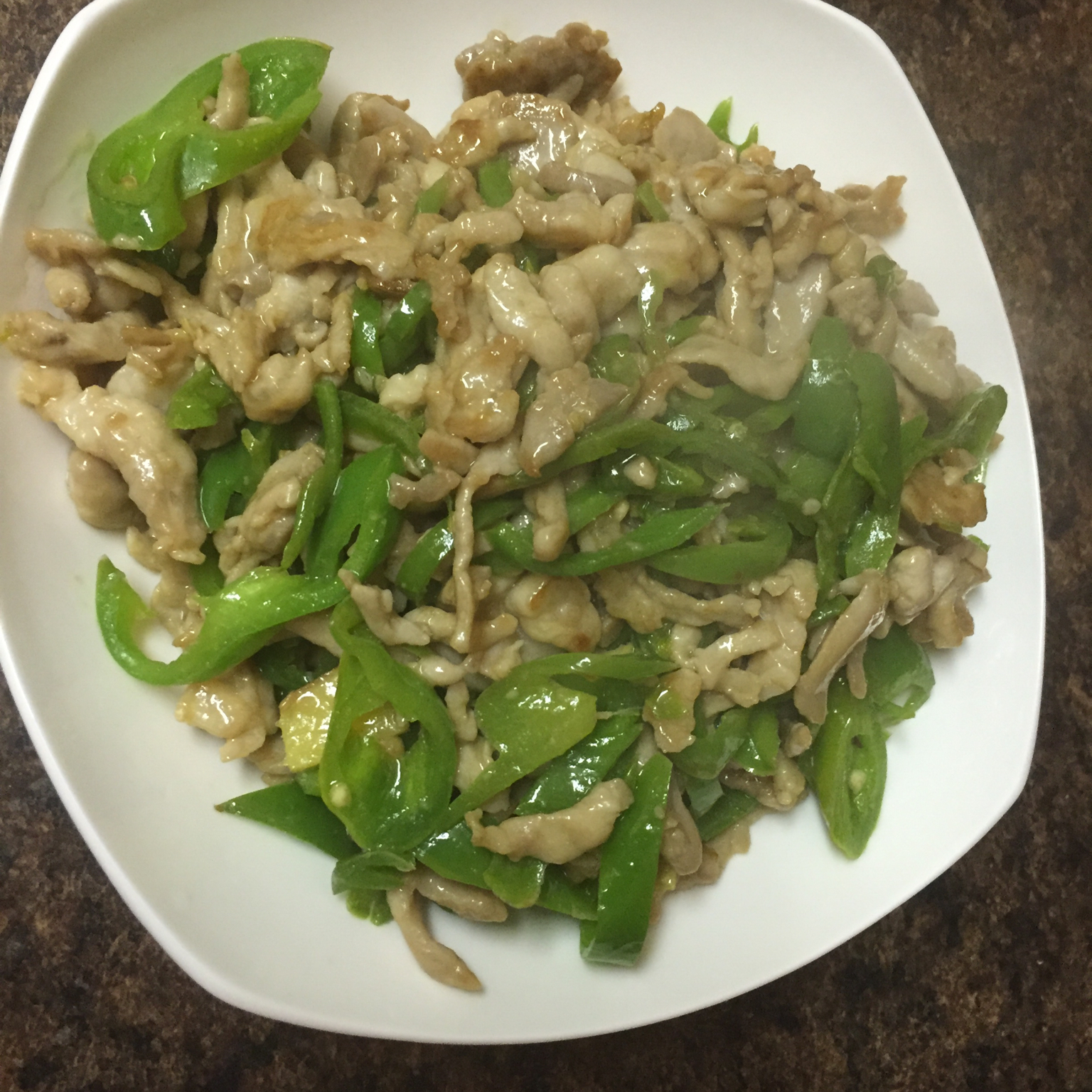 青椒肉丝