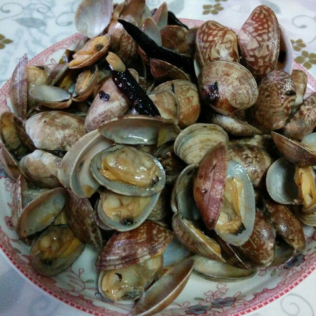 清炒花蛤