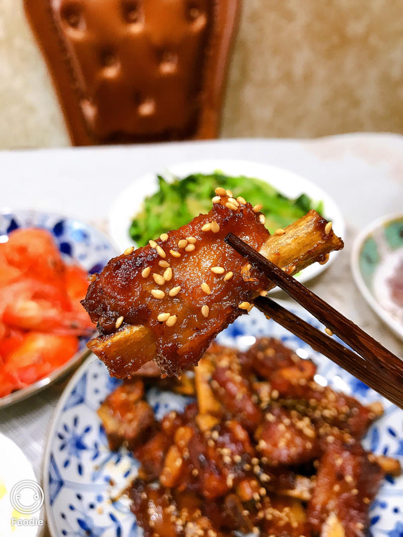 糖醋排骨/糖醋小排（不放油）（12345口诀做出正宗上海本帮）